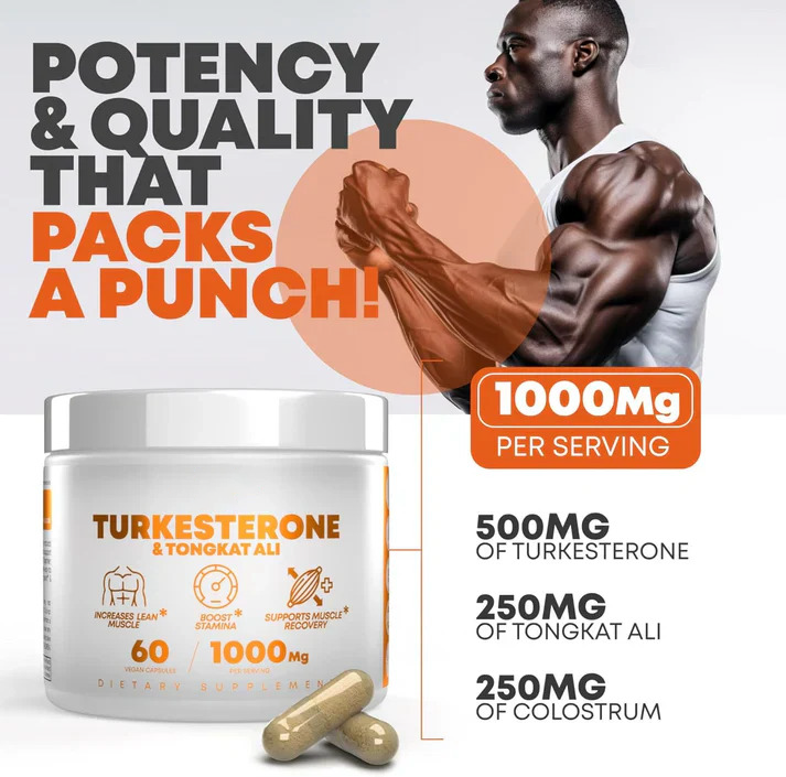 Turkesterone + Tongkat Ali Stack