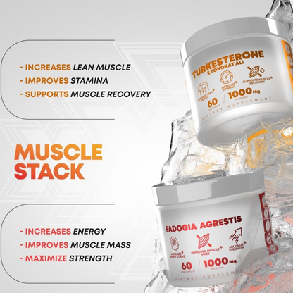 Turkesterone + Tongkat Ali Stack