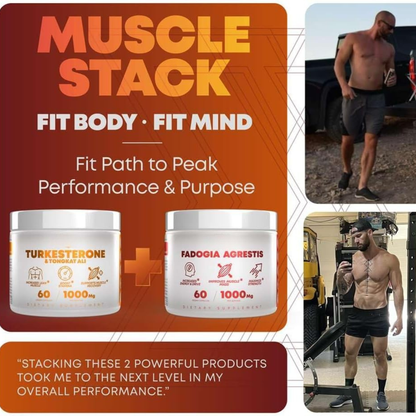 Turkesterone + Tongkat Ali Stack