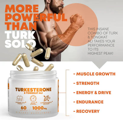 Turkesterone + Tongkat Ali Stack